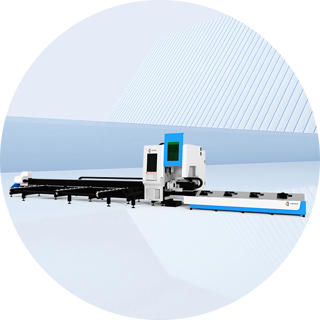 Side-mounted pipe cutter 2 chucks