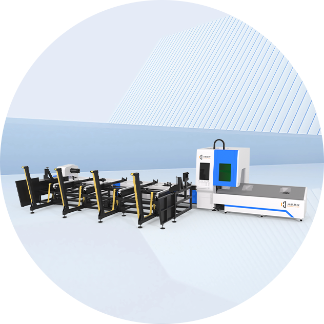 Automatic loading and unloading pipe cutter