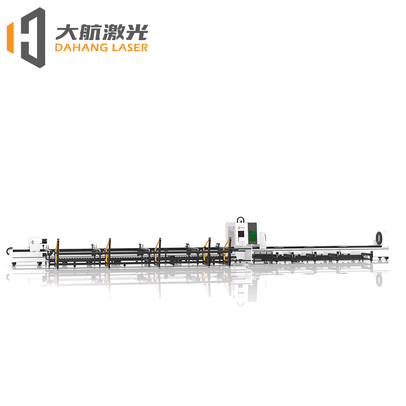 卧式3卡盘激光切管机 4